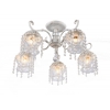 Люстра PERRY E14X5X40W WHITE 1088/5C J-LIGHT (4610019164707)