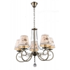 Люстра NINA E14X5X40W BRONZE 1309/5 J-LIGHT (4610019164752)