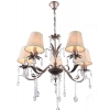 Люстра ROSALI E14X5X40W PINK NACRE 1083/5 J-LIGHT (4610019164776)