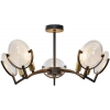Люстра GENRY E14X5X60W COFFEE/GOLD 1275/5C J-LIGHT (4610019163175)