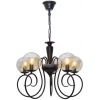 Люстра BALU E14X5X40W BLACK 1279/5 J-LIGHT (4610019163267)