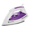 Утюг Russell Hobbs 21530-56, 2400Вт, подача пара до 40 г/мин, отпаривание, противокапля, белый/сиреневый