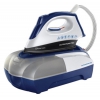 Утюг с парогенератором Russell Hobbs 22190-56, 2400Вт, подача пара до 60 г/мин с регулировкой, керамич.подошва, защита от накипи, противокапля, синий