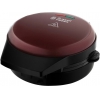 Вафельница Russell Hobbs 24620-56, 900Вт, панель для бельгийских вафель, панель для выпечки и печенья, панель для пончиков, черный/бордовый