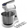 Миксер стационарный Russell Hobbs 21200-56 Aura, 300Вт, чаша 3.5л, 2 насадки, турбо, 5 скоростей, белый/серый