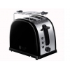 Тостер Russell Hobbs 21293-56, 1300Вт, на 2 тоста, размораживание, решётка, поддон для крошек,черный/серебристый