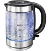 Чайник Russell Hobbs 20760-70, 2200Вт, 1л, пластик/стекло, подсветка, серебристый
