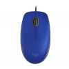 Мышь (910-005488) Logitech Mouse M110 SILENT Blue USB