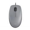 Мышь (910-005490) Logitech Mouse M110 SILENT Mid Grey USB