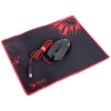 Мышь + Ковер A4Tech Bloody Q5081S черный оптическая (3200dpi) USB2.0 игровая (8but) Материал коврика: резина. Размер коврика: 350 х 280 х 2 мм.