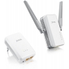 Сетевой адаптер HomePlug AV Zyxel PLA5236-EU0201F PLA5236 Ethernet (ант.внеш.несъем.)  2ант. (упак.:2шт)