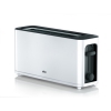 Тостер Braun HT 3100 WH, 1000Вт, на 2 тоста, разморозка, ненагрев.корпус, решётка для подогрева, 7 степеней нагрева, белый (0X23010010)