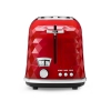 Тостер DeLonghi CTJ2103.R, 900Вт, разморозка, на 2 тоста, решетка для подогрева, поддон, красный (0176129064)