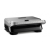 Электрогриль DeLonghi SW12AC.S, для сендвичей и вафель, 800Вт, мех. управл, 4 съёмных пластины, антипригар, ёмкость для сбора жира, вес 1кг, чёрный/се (0231020003)