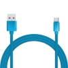 Кабель для зарядки и передачи данных Jet.A JA-DC24 2м синий (TPE, USB2.0/micro USB, QC 3.0, 2A) (JA-DC24 2m Blue)