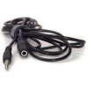 Удлинитель для наушников OLTO AC-200 black 3,5 mm stereo audio -> 3,5 mm stereo audio, длина: 2м. (O00001353)