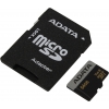 ADATA Premier Pro <AUSDX64GUI3V30G-RA1> microSDXC Memory Card 64Gb V30 UHS-I U3 Class10 +  microSD-->SD Adapter
