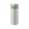 Термокружка Tiger MMX-A020 Mint Green 0,2 л (цвет мятно-зеленый, откидная крышка на кнопке, нержавеющая сталь) (MMX-A020 GM)