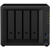 Сетевой накопитель Synology DS418PLAY 2,0GhzCPU/2GB(upto6)/RAID0,1,10,5,6/up to 4HDDs SATA(3,5' or 2,5')/2xUSB3.0/2GigEth/iSCSI/2xIPcam(up to 25)/1xPS