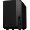 Сетевой накопитель Synology DS218 1,4GhzCPU/2GB DDR4/RAID0,1/up to 2hot plug HDDs SATA(3,5'')/2xUSB3.0,1xUSB2.0/1GigEth/iSCSI/2xIPcam(up to 20)/1xPS