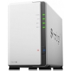 Сетевой накопитель Synology DS218j 1,3GhzCPU/512 Mb DDR3/RAID0,1/upto 2HDDs SATA(3,5')/2xUSB3.0/1GigEth/iSCSI/2xIPcam(upto 14)/1xPS
