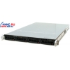 SuperMicro 1U 6014P-TB Black (Socket604, iE7520, SVGA, DVD/FDD, SATA RAID, 4xHotSwap SATA, LAN 2x1000, 6DDR,560W)
