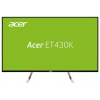 43" Acer ET430KWMIIQPPX  White  (IPS,FHD,5ms,178°/178°,350  cd/m,100M:1,+2хDP,+2хHDMI