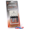 Зарядное уст-во AcmePower AP-RC3 (NiMh/NiCd, AA/AAA)  +AAx4шт Аккум.+авто.адаптер