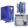 Miditower Thermaltake <V5420CE> Blue XaserV Damier ATX 420W (20+4пин)