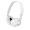 Наушники SONY MDR-ZX110  White  (шнур  1.2м)