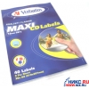 Verbatim Maxi CD Labels (A4, 20 листов, 40 labels) наклейки на CD