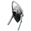 Соковыжималка DeLonghi KS 3000 M, для цитрусовых, 35Вт, подача сока сразу в стакан, противокапля, сталь, регулировка количества мякоти, серый (0177503001)
