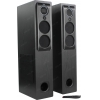 Колонки Dialog Progressive AP-2500 <Black> (2х55W, дерево, microSD, USB,  Bluetooth, FM, ПДУ)