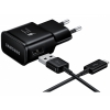 Сетевое зарядное устройство Samsung EP-TA20EBECGRU 2A + Type-C, черный