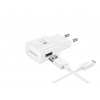 Сетевое зарядное устройство Samsung EP-TA20EWECGRU 2А + Type-C, белый
