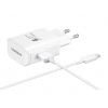 Сетевое зарядное устройство Samsung EP-TA300CWEGRU 2.1A + Type-C, DeX, белый