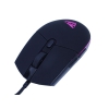 Мышь игровая QCYBER WTF 3200 DPI, многоцветная подсветка, софт тач пластик, тканевый провод, 6 клавиш + скролл. (QC-02-008DV01)