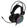 Игровая стереогарнитура Jet.A Panteon GHP-700 PRO чёрная с LED-подсветкой и звучанием 7.1+вибро (GHP-700 Pro Black)