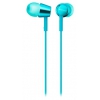 Наушники SONY MDR-EX155 Light Blue  (шнур 1.2м)