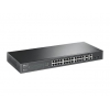 TP-LINK <T1500-28TC> Управляемый коммутатор (24UTP 100Mbps + 2UTP 1000Mbps  + 2Combo 1000BASE-T/SFP)