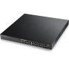 ZYXEL GS3700-24HP  24-port Managed L2+ High Power PoE Gigabit Switch with 4  SFP slots