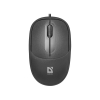 Мышь проводная оптическая Datum MS-980 черный,3 кнопки,1000dpi DEFENDER (52980)
