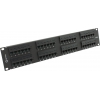 Patch Panel 19" 2U UTP 48 port кат.5e 5bites <PPU50-02> разъём KRONE&110  (dual IDC)