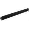 Patch Panel 19" 1U UTP 24 port кат.5e 5bites <PPU50-01> разъём  KRONE&110 (dual IDC)
