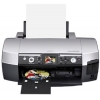 Epson STYLUS Photo R340 (A4, 5760dpi, 6 красок, LCD, USB2.0, слот для Flash Card, печать на CD/DVD)