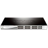 Коммутатор D-Link DGS-1210-28/ME/B1A Управляемый коммутатор 2 уровня с 24 портами 10/100/1000Base-T, 4 портами 1000Base-X SFP, возможностью питания от