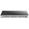 Коммутатор D-Link DGS-3000-52L/B1A Управляемый 2 уровня с 48 портами 10/100/1000Base-T и 4 портами 1000Base-X SFP