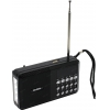 Колонка SVEN PS-60 Black (3W, USB, FM, microSD, Li-Ion  или  3xAA,  фонарь)