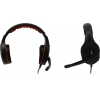 Наушники с микрофоном SVEN AP-G850MV <Black-Red> (с регулятором громкости,  шнур 2.2м)