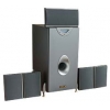 Колонки SVEN HT-485 GREY Home Theater System (5колонок +Subwoofer +Dolby Digital Decoder, ПДУ)